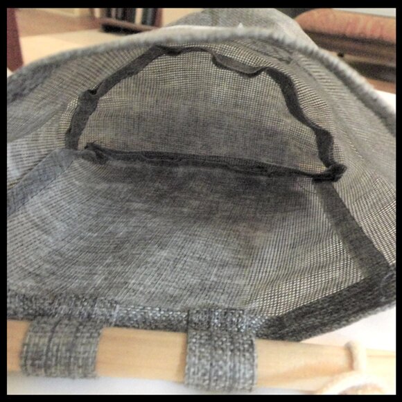 Set of 4 Water Resistant Sm. Hanging Totes, Nautical Theme, Bathrms, Cruise NEW - Picture 9 of 9